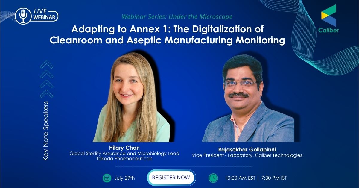 The Digitalization of Cleanroom and Aseptic Manufacturing Monitoring Webinar
