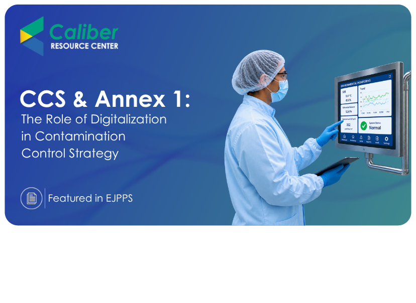 The role of digitization in contamination control
