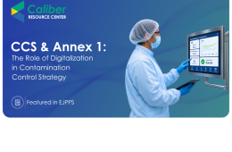 The role of digitization in contamination control